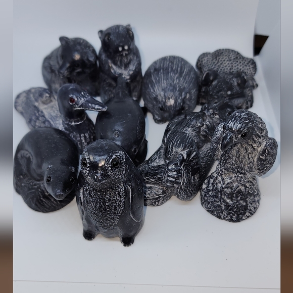 Huge Lot of 11 Pcs of A Wolf Original Sculptures - Picture 3 of 8